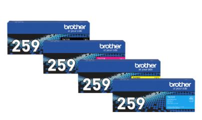 Brother TN259 Magenta Toner Cartridge - 4,000 pages - The