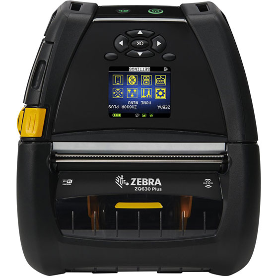 Zebra Zq630 Plus Zq63 Aaxaa04 00 4in Rfid Mobile Printer 3744